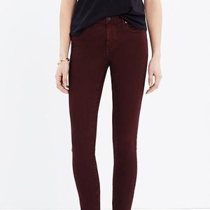 9” High-Riser Skinny: Garment-Dyed Size 31 NWT
